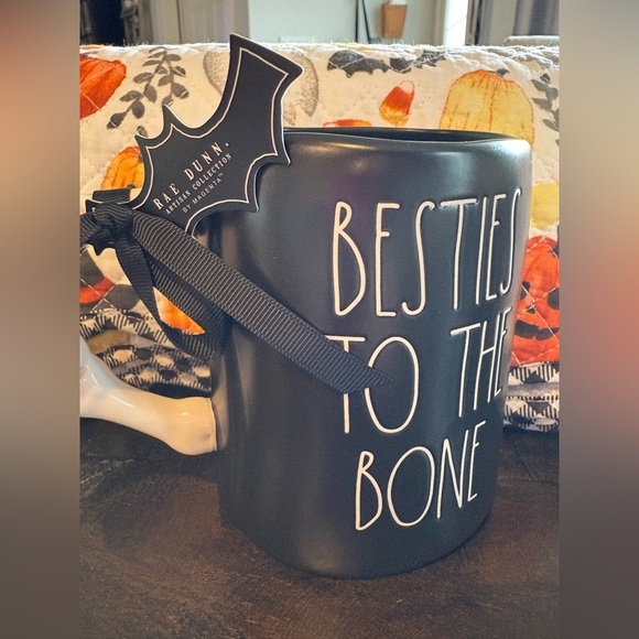 Rae Dunn Other - Rae Dunn Black 'Besties to the Bone' Mug